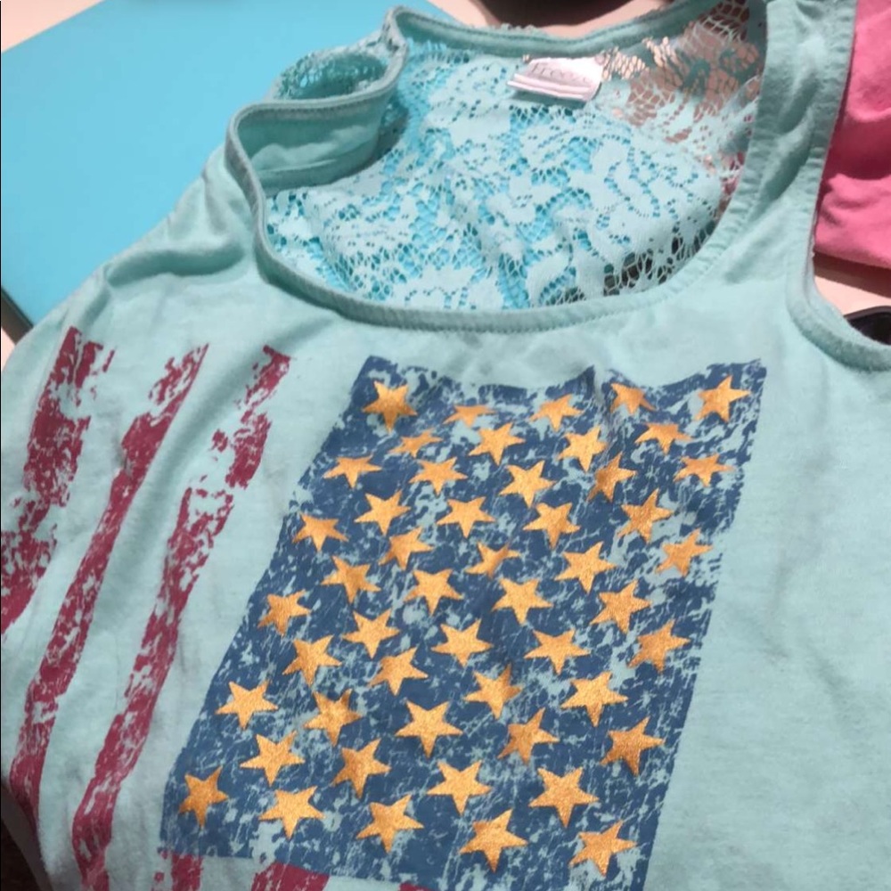 American flag shirt